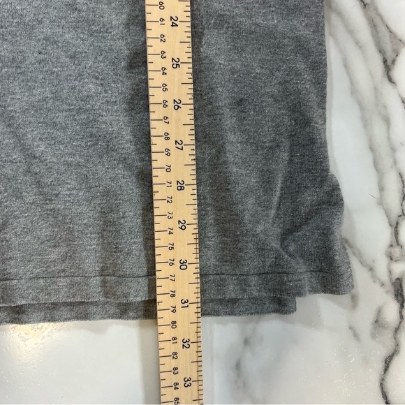 Hale Bob Bohemian Tunic Knit Top Womens M Gray Tassel Tie Neck Long sleeve - Picture 10 of 10